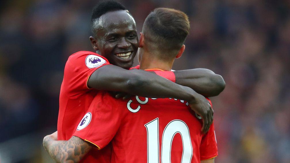 Philippe Coutinho and Sadio Mane were in sizzling form early on for Liverpool