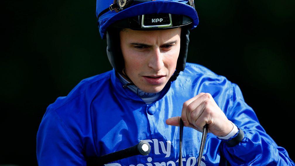 William Buick: took a heavy fall when Permian was fatally injured at Arlington