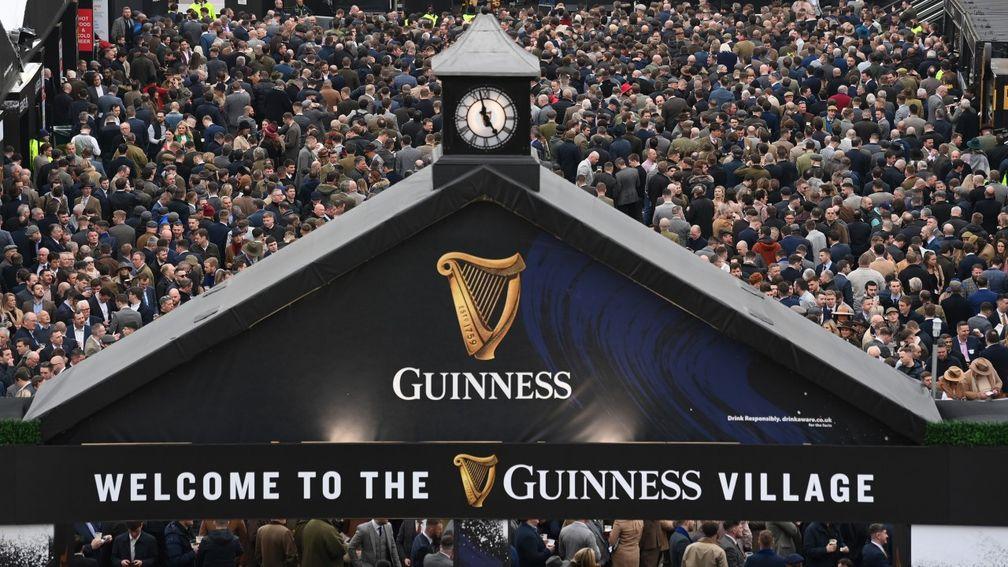 Guinness prices will remain at £7.50 for the 2023 Cheltenham Festival