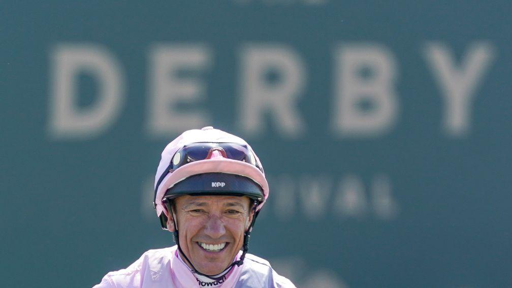 Frankie Dettori: out of luck aboard Arrest in the Derby