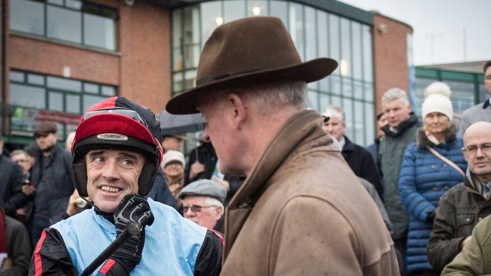 Ruby Walsh is all smiles after Quick Grabim's Royal Bond win