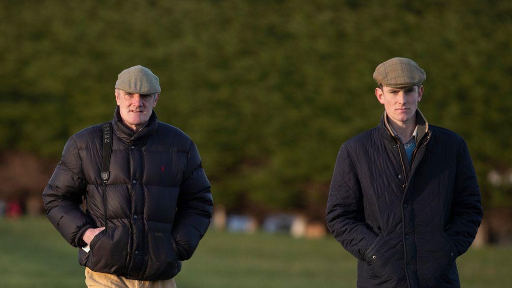 Eddie and Patrick Harty: will send out Lily Light Foot and Whatucallher at Punchestown on Sunday