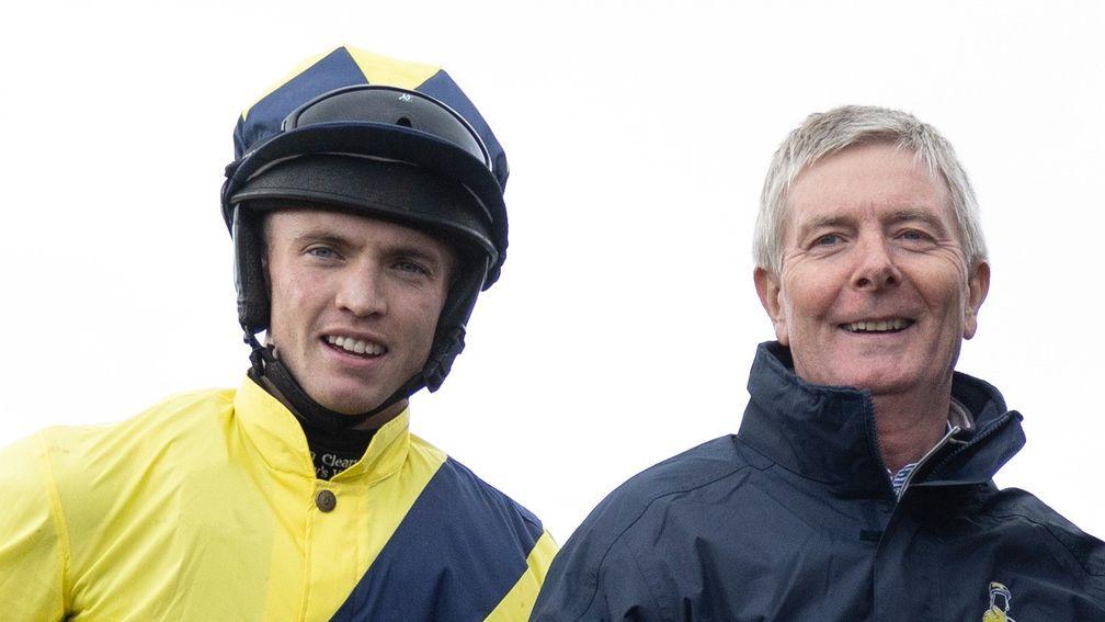 Owner Barry Connell and Michael O'Sullivan enjoyed a double at Roscommon on Monday