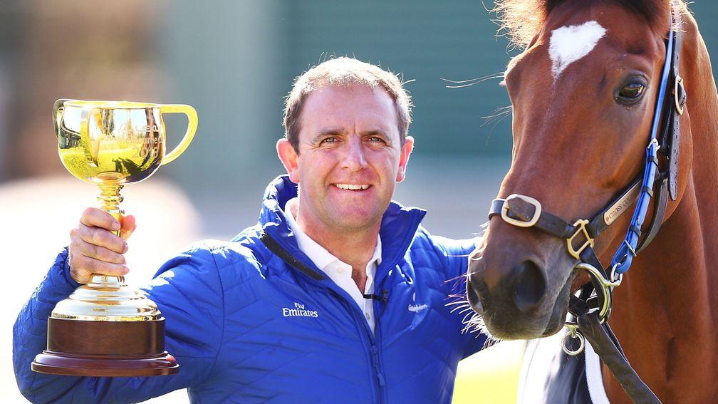 Charlie Appleby: trained Cross Counter to win the Melbourne Cup in 2018