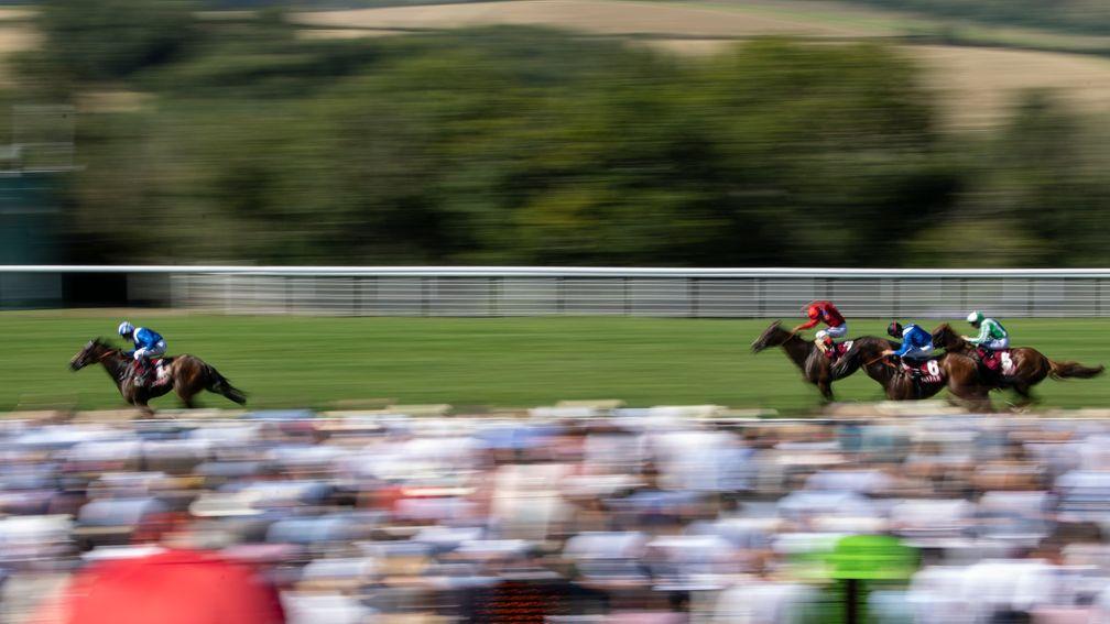 Battaash powers clear in thrilling style in the King George Stakes at Goodwood