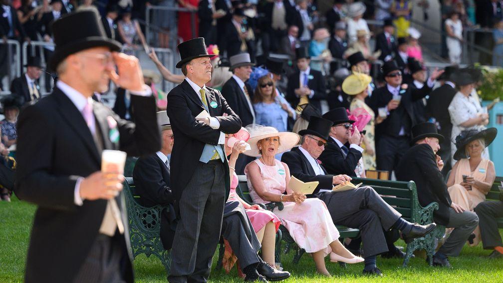 10,000 spectators per day were on hand at Royal Ascot