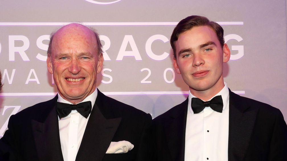 John (left) and Thady Gosden: new training arrangement begins at the weekend