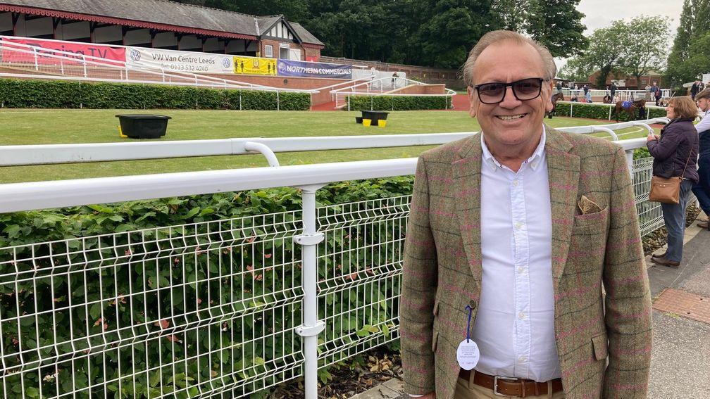 Steve Ryan: owner enjoyed his third straight winner with Gis A Sub
