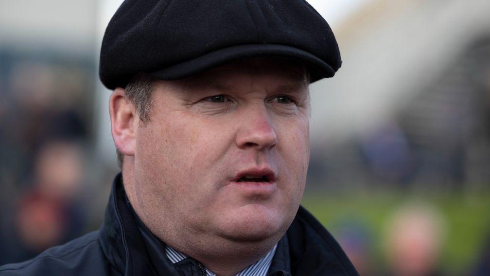 Gordon Elliott: completed another hat-trick to rack up his tally for the month