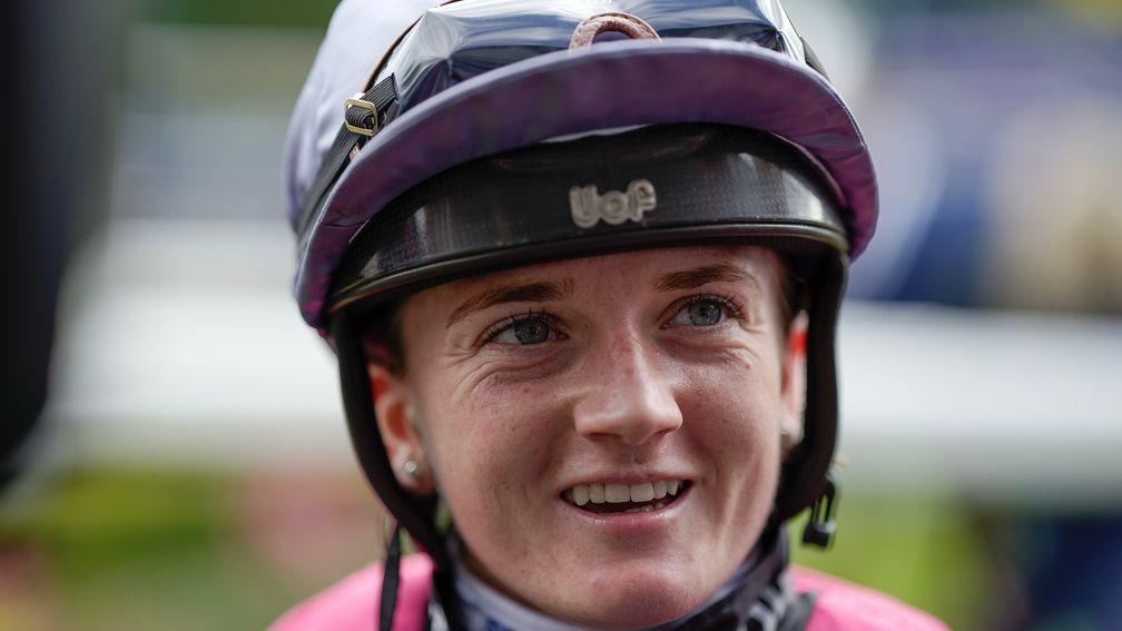 Hollie Doyle: took home the Alistair Haggis Silver Saddle on Saturday