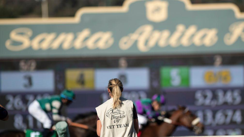 Santa Anita: has been under the spotlight over welfare concerns