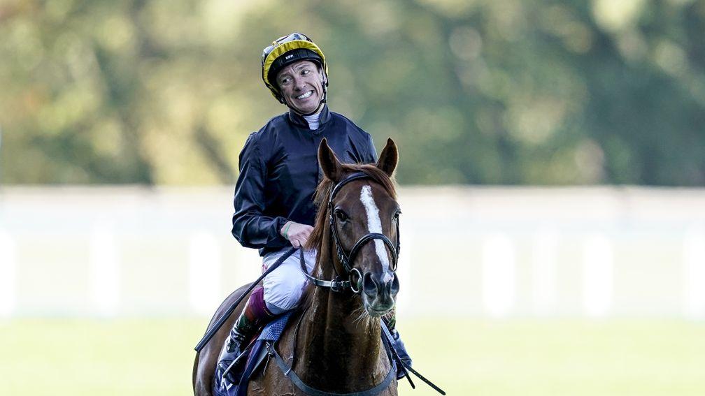 A delighted Dettori after his success