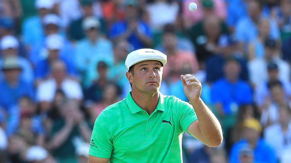 Bryson DeChambeau shot a 66 on the opening day at Augusta and is value at 9-4 to come out on top in his three-ball with Dustin Johnston and Jason Day on day two