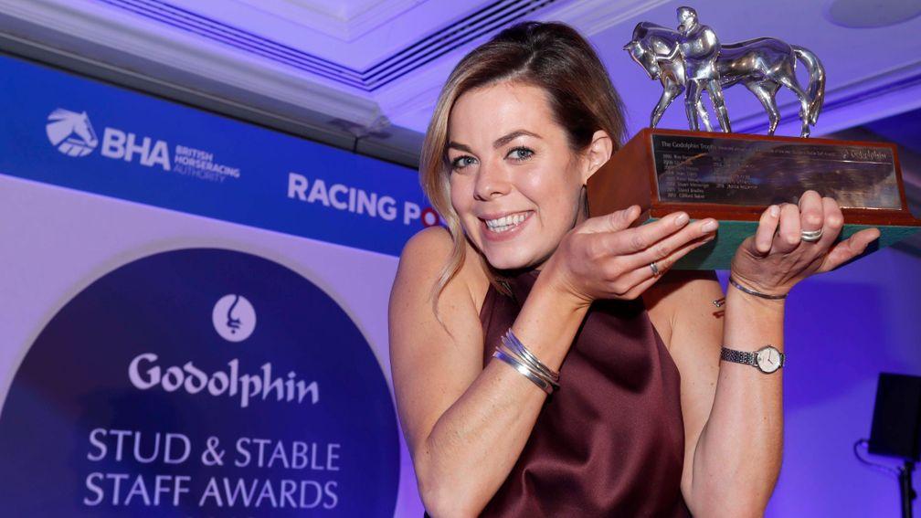 Catriona Bissett won this year's Godolphin Employee of the Year award