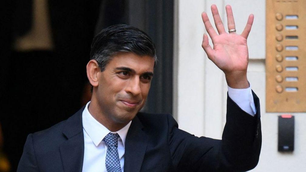 Rishi Sunak: new prime minister has retained Michelle Donelan in role of culture secretary