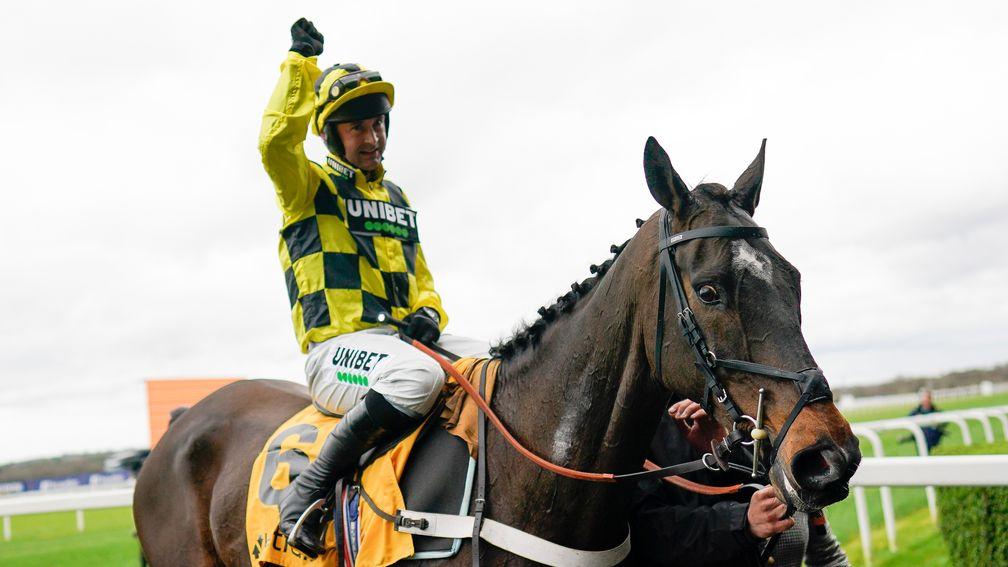 Back in business: Shishkin and Nico de Boinville after the Ascot Chase 
