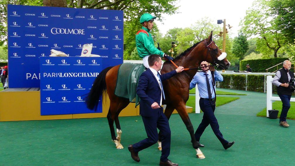 Zarkallani and Christophe Soumillon will make the leap from Longchamp maiden to Chantilly Classic in just seven days in Sunday's Qipco Prix du Jockey Club