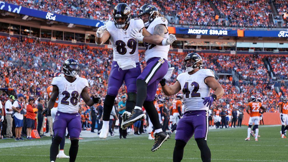 The Baltimore Ravens were flying high at Denver's Mile High Stadium in Week Four