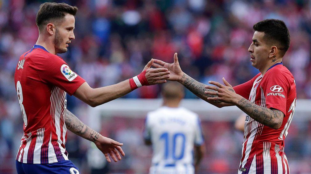 Saul Niguez and Angel Correa have been regulars for Atletico Madrid this term