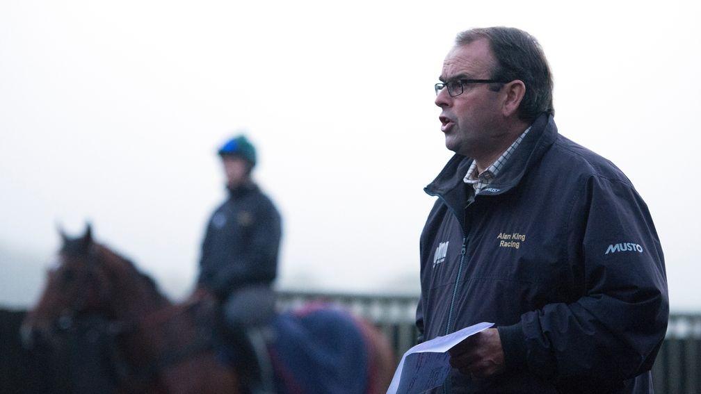 Alan King: likely to test Yanworth over two miles in the Christmas Hurdle at Kempton