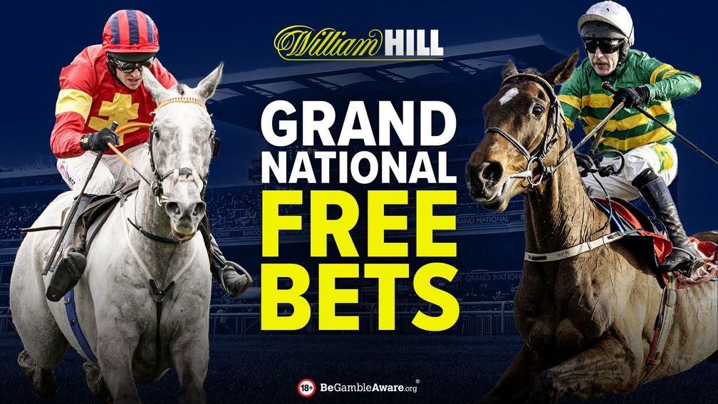 William Hill Grand National Extra Places + Free Bets
