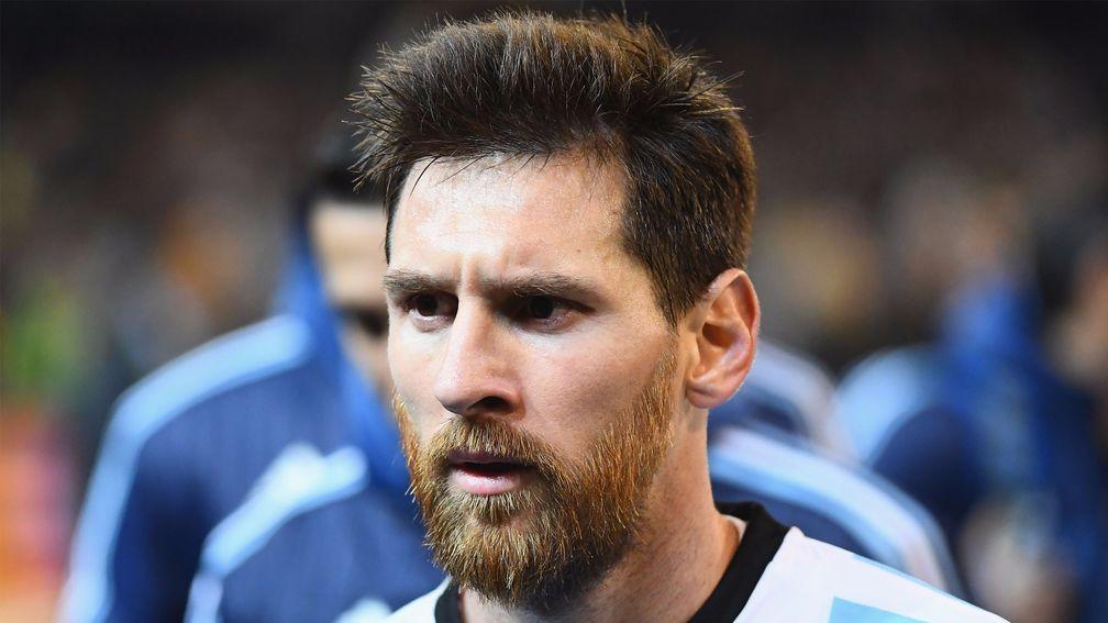 Footballing superstar Lionel Messi
