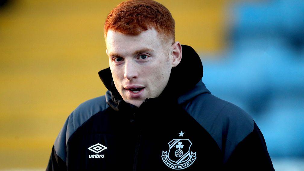 Rory Gaffney could make his Shamrock Rovers debut on Friday night