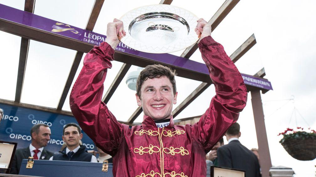Man of the moment Oisin Murphy after Roaring Lion's Irish Champion Stakes victory