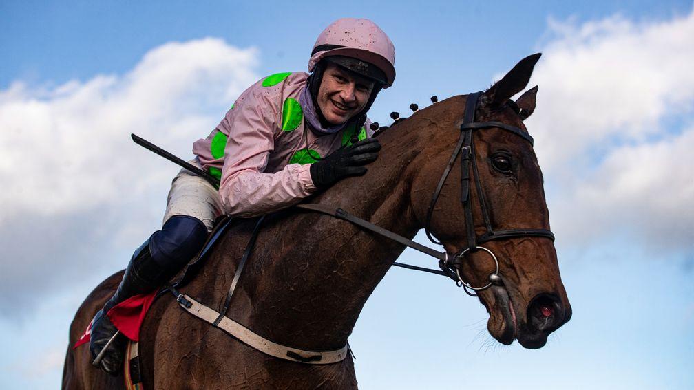 Paul Townend enjoys his third success in the Dublin Chase with Chacun Pour Soi