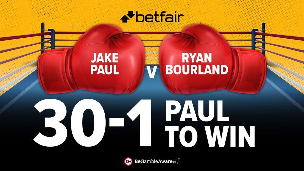 Jake Paul fight betting offer