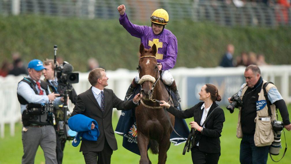 Rite Of Passage (Pat Smullen): after winning the Long Distance Cup