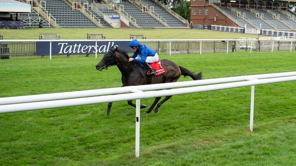 All on his own: Al Suhail runs away with the Sir Henry Cecil Stakes