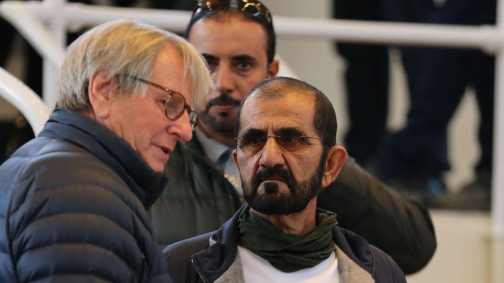 Sheikh Mohammed and Anthony Stroud contemplate another bid