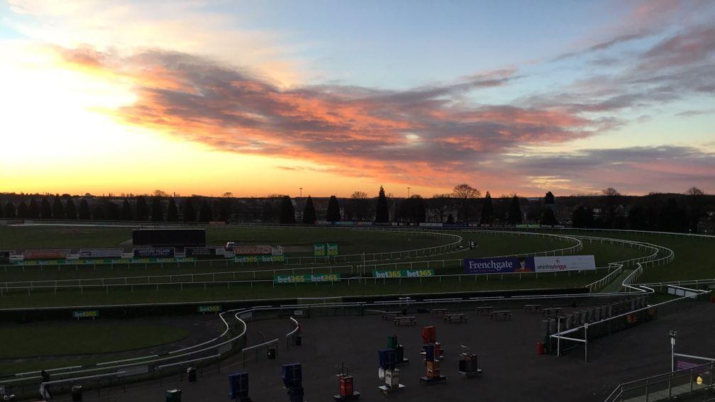 Doncaster: forced to abandon with two races to go