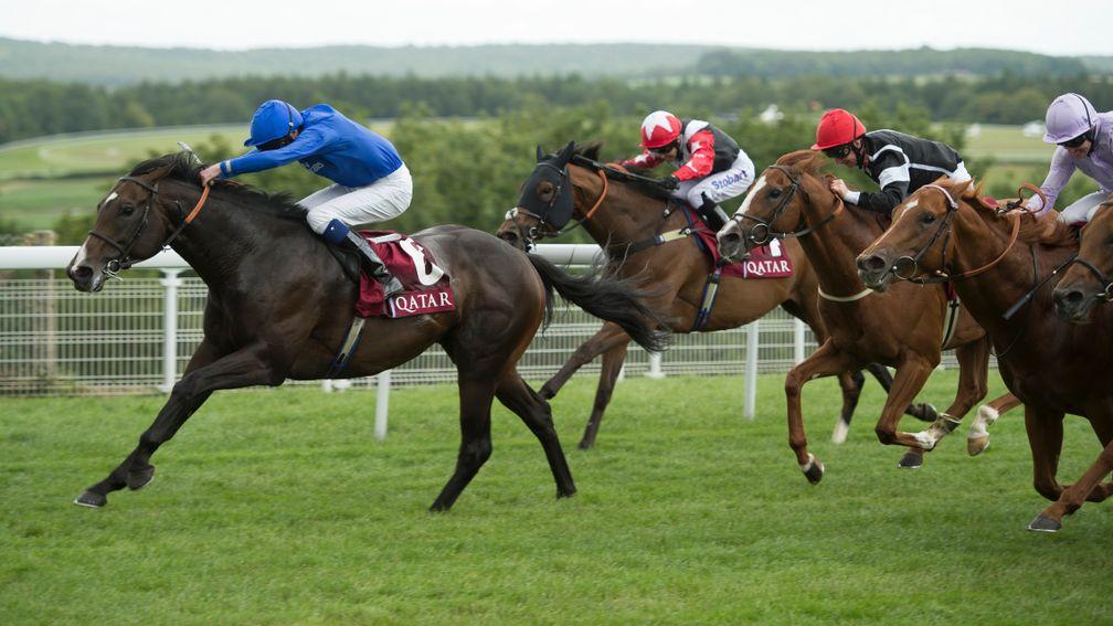 Toormore (James Doyle) wins the Group 2 Lennox Stakes at Goodwood in 2015
