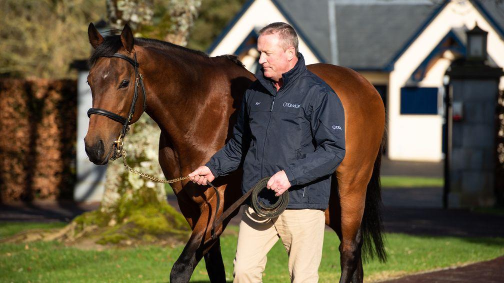 Noel Stapleton and the latest son of Galileo to join the Coolmore roster, Circus Maximus
