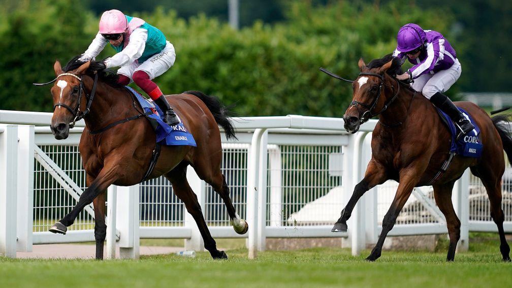 Magical again left in Enable's wake in the Coral-Eclipse at Sandown on Saturday