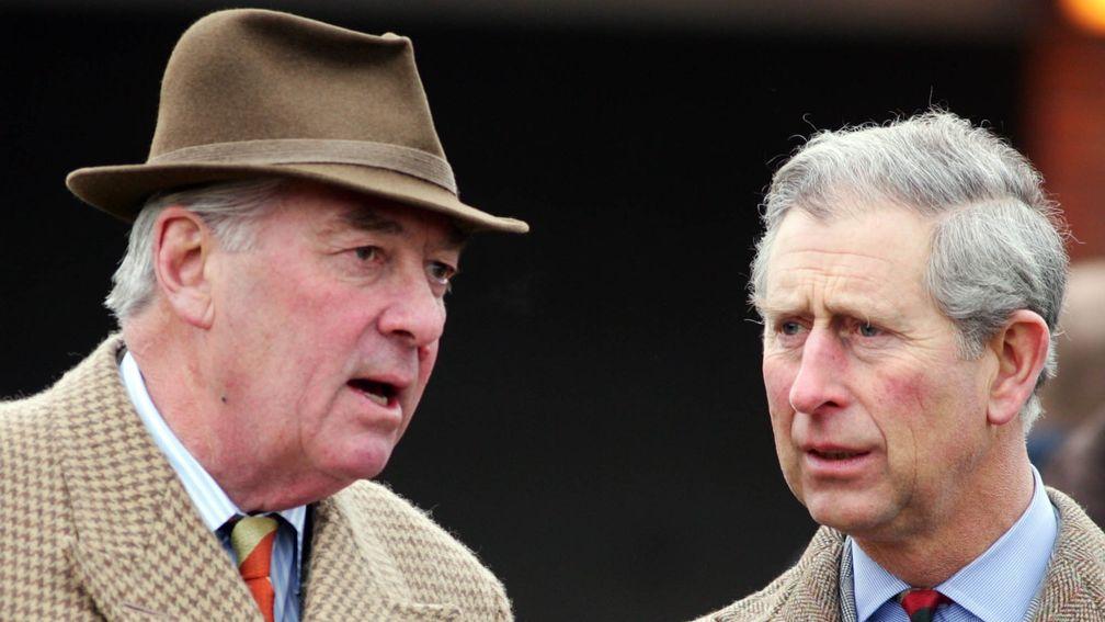Cheltenham, 17th March 2006  Prince Charles gets some betting advice Lord Vestey