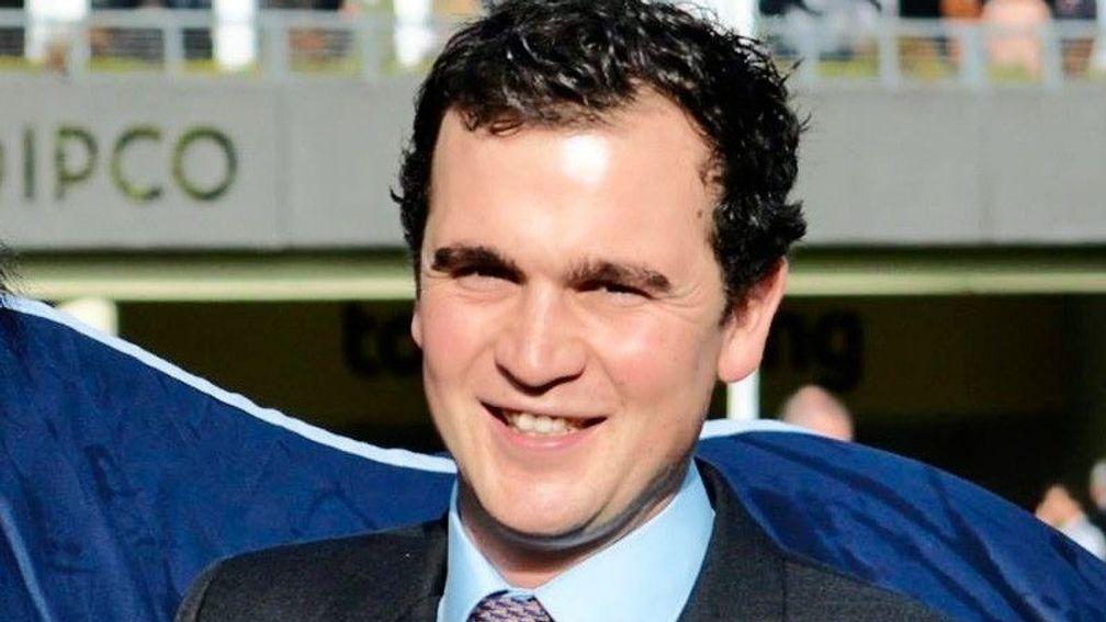 Tom Clover: in-form trainer struck with Rogue Spirit