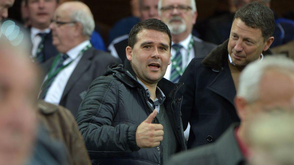 Northern Ireland's all-time leading goalscorer David Healy is in charge at Linfield