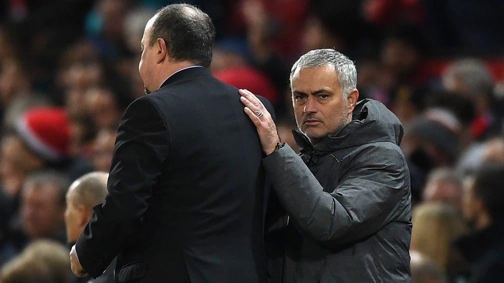 Jose Mourinho could be the happier of the two managers