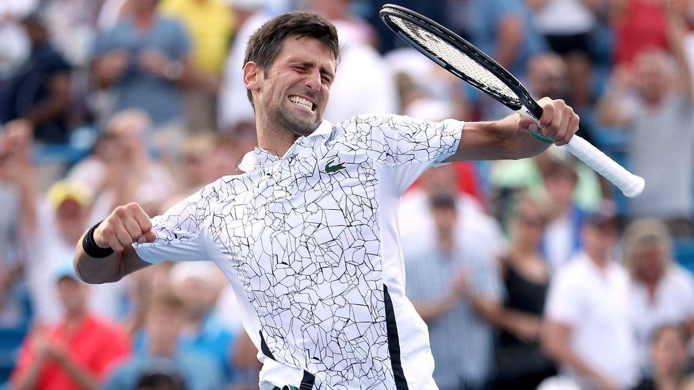 Novak Djokovic dominated Roger Federer in the Cincinnati Masters final