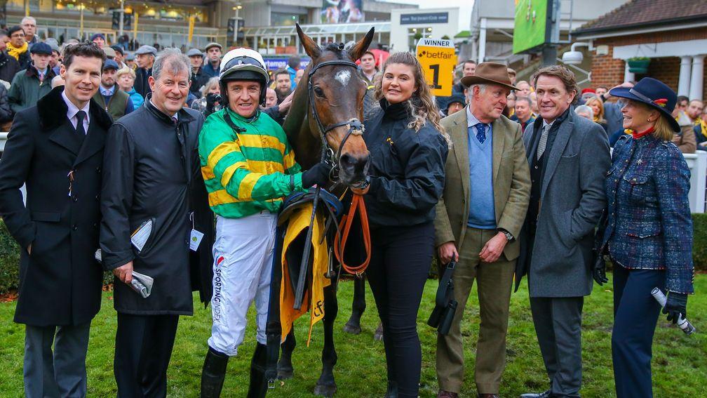 Connections celebrate Defi Du Seuil's Tingle Creek victory