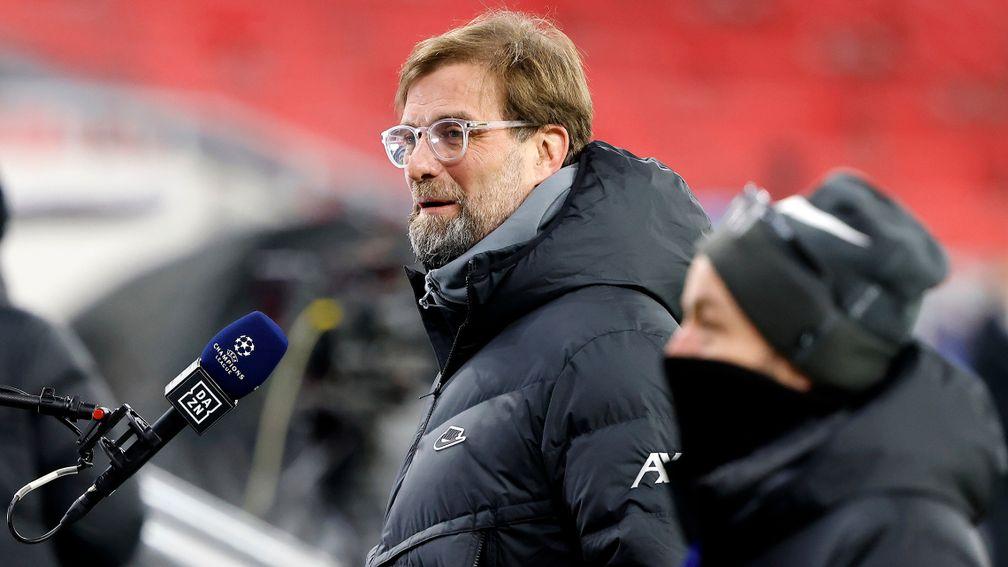 Jurgen Klopp's Liverpool face Everton in the Merseyside derby