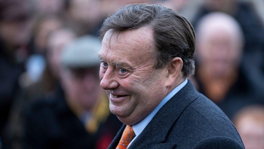 Nicky Henderson: has two runners at Sedgefield on Tuesday