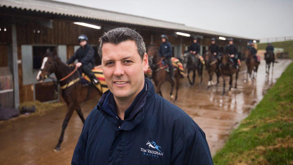 Tim Vaughan: trainer rates Nathans Pride as his best chance on Monday