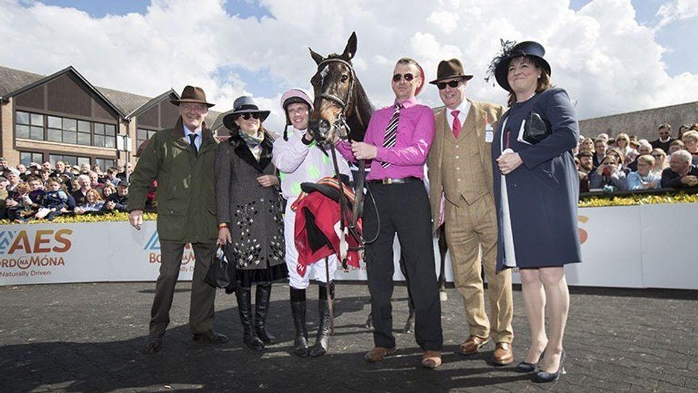 Benie Des Dieux's connections with their star mare following her victory at Punchestown this month