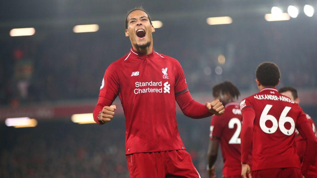 Liverpool's Virgil van Dijk is hot favourite to be named Player of the Year