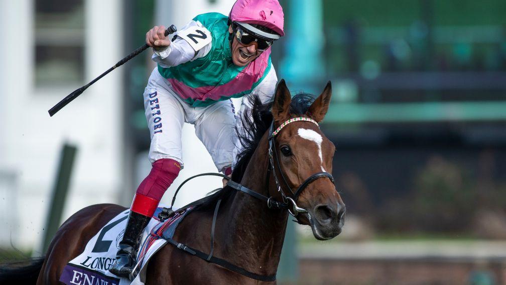 Frankie Dettori and Enable land the Breeders' Cup Turf: the jockey said: 'She's amazing. She's very special'