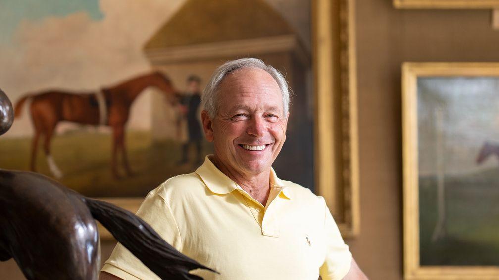 Steve Cauthen reflects on his career at the Jockey Club Rooms in Newmarket